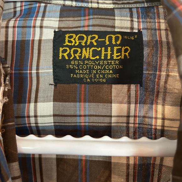 Bar M Rancher western shirt - Picture 2 of 2
